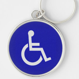 Handicapped Disabled Key Ring