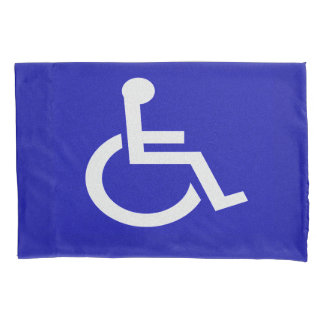 Handicapped Disabled Pillowcase