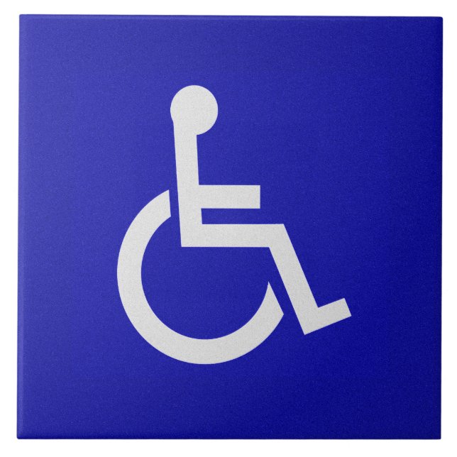 Handicapped Disabled Tile (Front)
