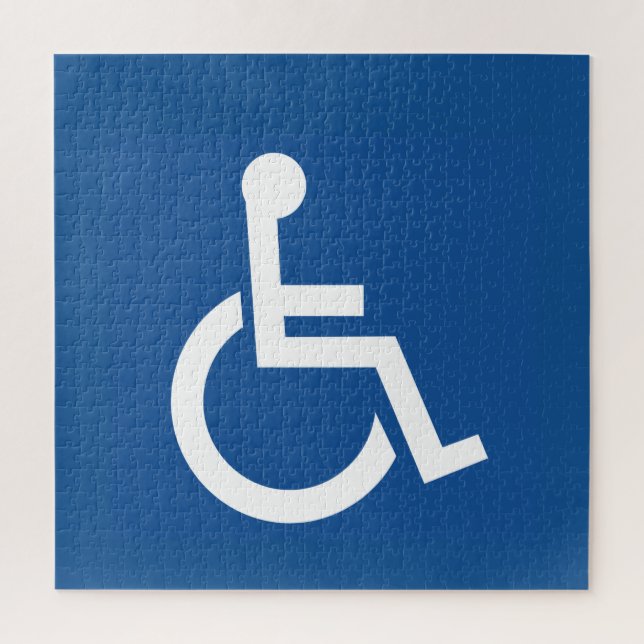 Handicapped Jigsaw Puzzle (Vertical)