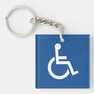 Handicapped Key Ring