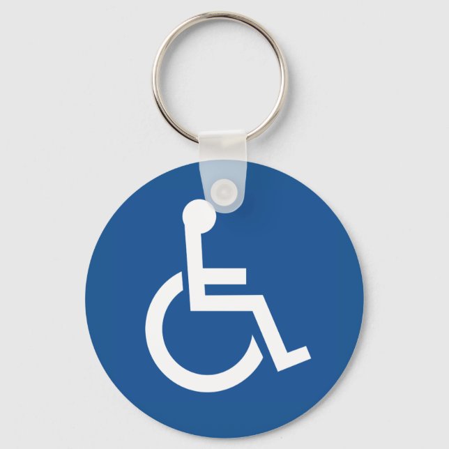 Handicapped Key Ring (Front)