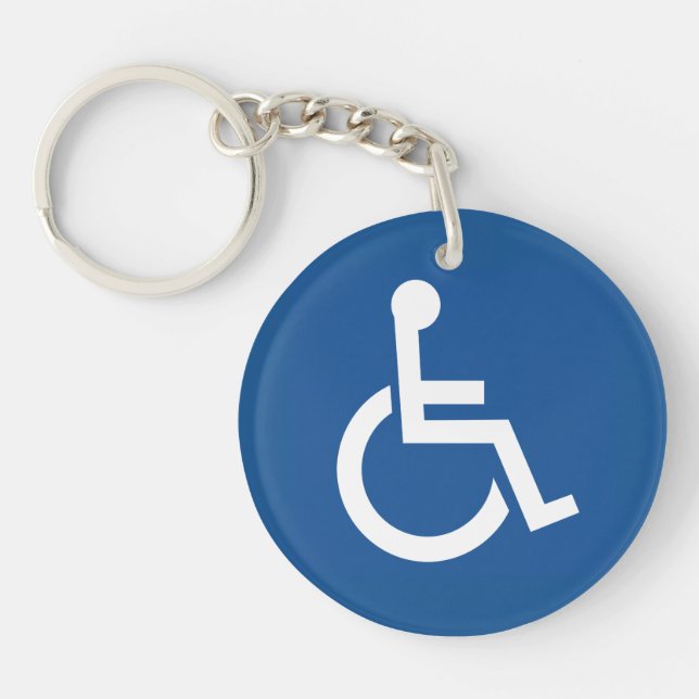 Handicapped Key Ring (Front)