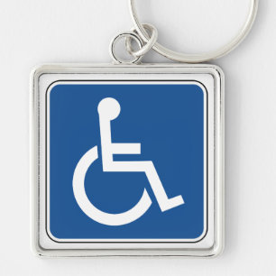 Handicapped Keychain