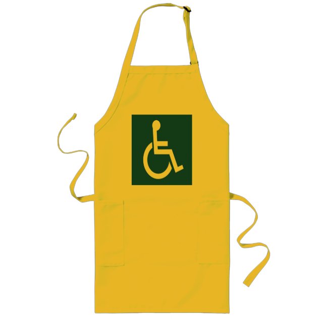 Handicapped Long Apron (Front)