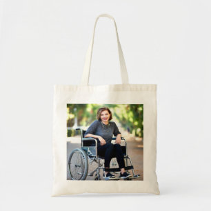 Handicapped Photo Customize Personalize Tote Bag