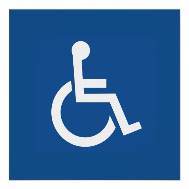 Handicapped Poster (Front)