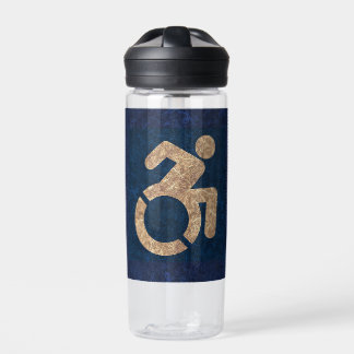 Handicapped Textured Water Bottle