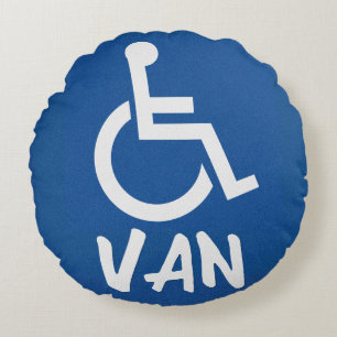 Handicapped Van Round Cushion