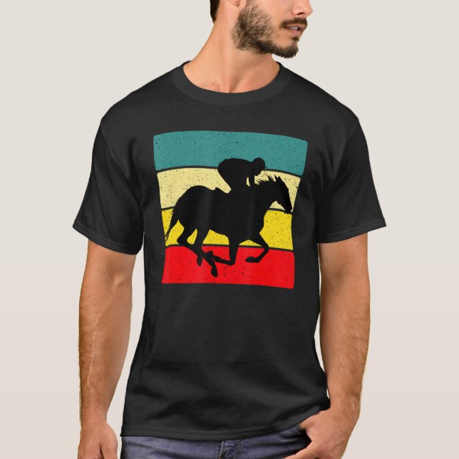 Handicapping Horse Gear 4 Stripe Breeze T-Shirt (Front)