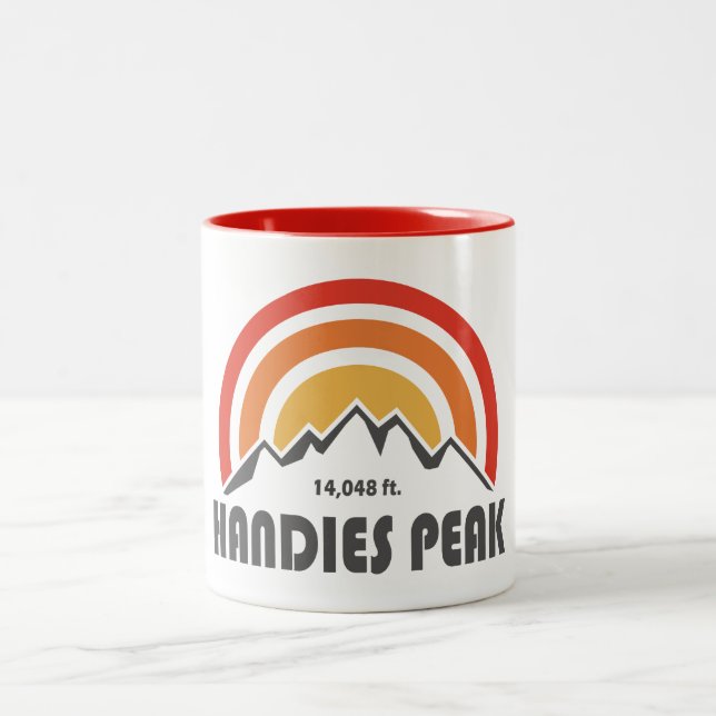 Handies Peak Two-Tone Coffee Mug (Center)