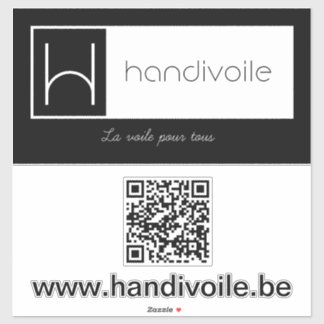 Handiveil promotional sticker