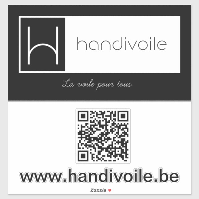 Handiveil promotional sticker (Sheet)