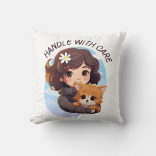 Handle with Care Pillow