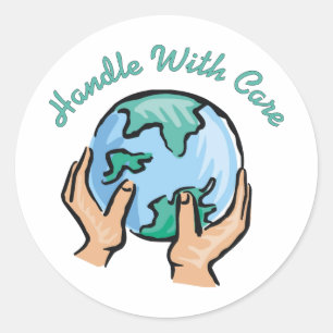 Handle With Care Stickers