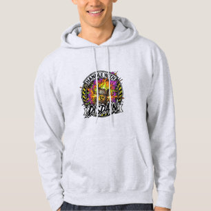 Handle With Disdain Neon Barrel Art Hoodie