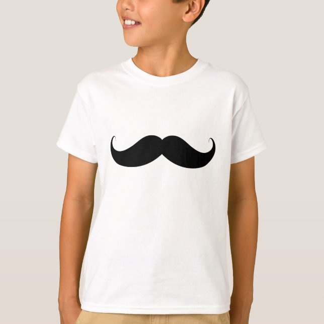 Handlebar Moustache / Moustache T-Shirt (Front)
