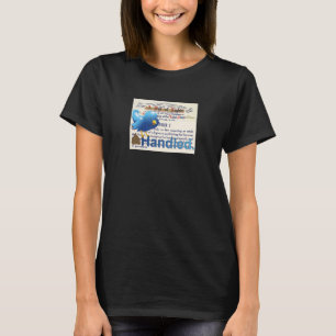 Handled. Blue Bird. Bill of Rights Article 1 Free  T-Shirt