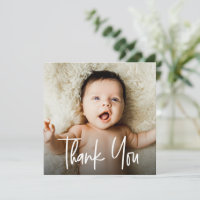 Handlettered Overlay text Custom Baby Photo
