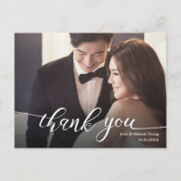 HANDLETTERING SCRIPT WEDDING THANK YOU