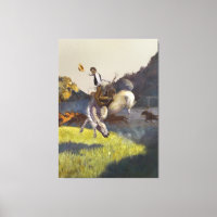 “Handling Some Tough Ones” Western Art