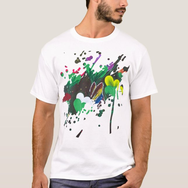Handmade artwork - Butterfly Bolssom T-Shirt (Front)