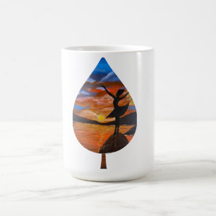Handmade artwork / Dancing with sunso Coffee Mug