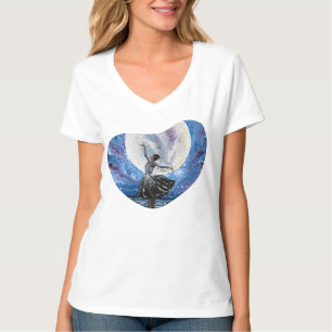 Handmade artwork- dancing with the moon T-Shirt