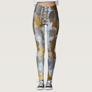 handmade artwork leggings