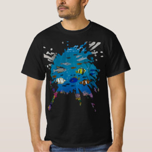 Handmade artwork- ocean depths T-Shirt