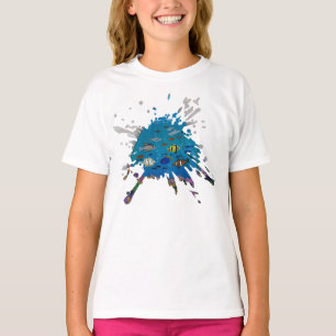 Handmade artwork- ocean depths T-Shirt