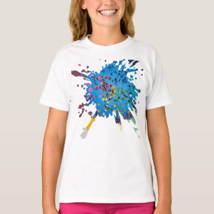 Handmade artwork- The Flower Wheel T-Shirt