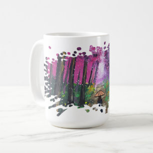 Handmade artwork-Walking alone Coffee Mug