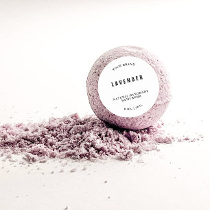 Handmade Bath Bomb Label