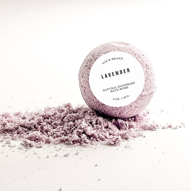 Handmade Bath Bomb Label (Creator Uploaded)