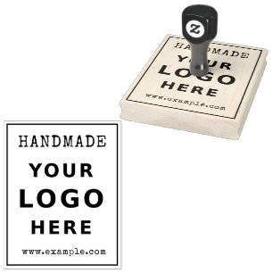 Handmade Business Logo Promotional Personalized Rubber Stamp