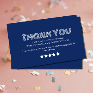 Handmade Business Thank You Card | Small Business 