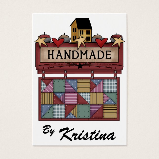 Handmade By Business / Enclosure Card - SRF (Front)