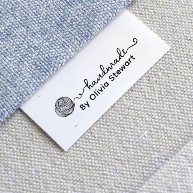 Handmade by crochet yarn personalized Ribbon Grosgrain Ribbon (Creator Uploaded)