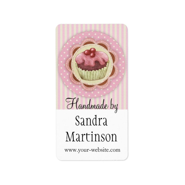 Handmade by - labels (Front)