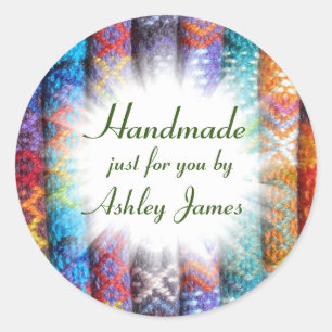 Handmade Classic Round Sticker