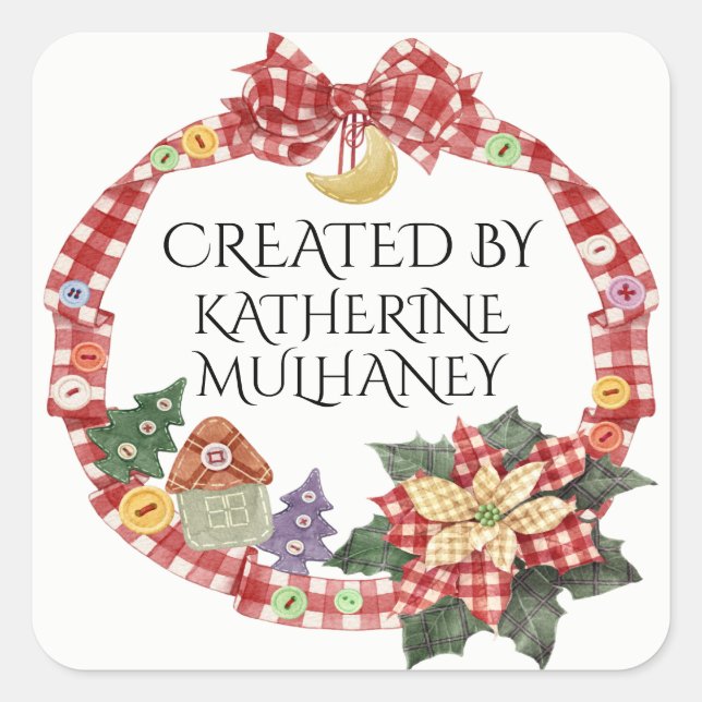 Handmade / Crafter Sticker (Front)