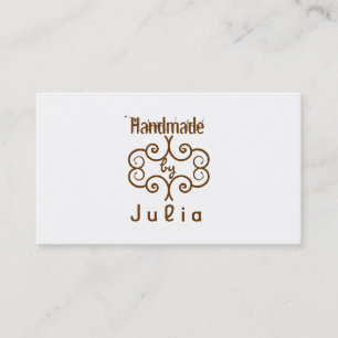 Handmade crafty Business card