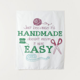 Handmade Crochet Lover Gift Cute, Unique Gift Tapestry