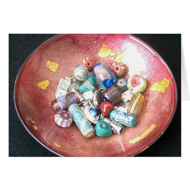 Handmade Glass Beads (Front Horizontal)