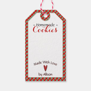 Handmade & Homemade • Cookies   Crafts • To   From Gift Tags