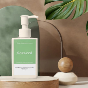 Handmade Personalised Product Information  Rectangular Sticker