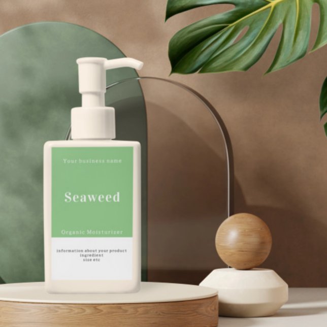 Handmade Personalised Product Information  Rectangular Sticker (Handmade Personalized Product Information Rectangular Stickers by Ricaso. Label your craft products)