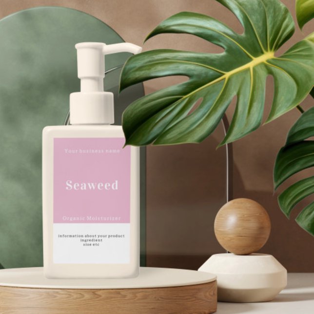 Handmade Personalised Product Information  Rectangular Sticker (Handmade Personalized Product Information Rectangular Stickers by Ricaso. Craft produce label)