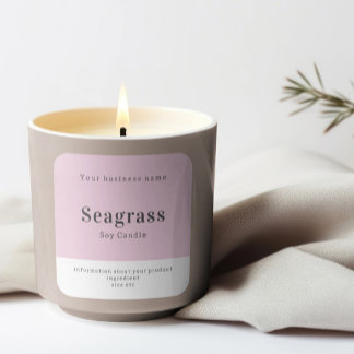 Handmade Personalised Product Information  Square Sticker